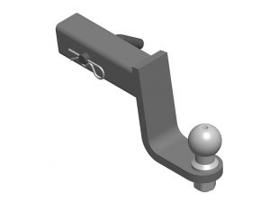 ТСУ TOYOTA (Узел сцепной с занижением 120 в сборе US-2 50х50 с шаром  E)