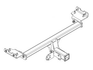 ТСУ KIA SPORTAGE III под квадрат (2010-2015)